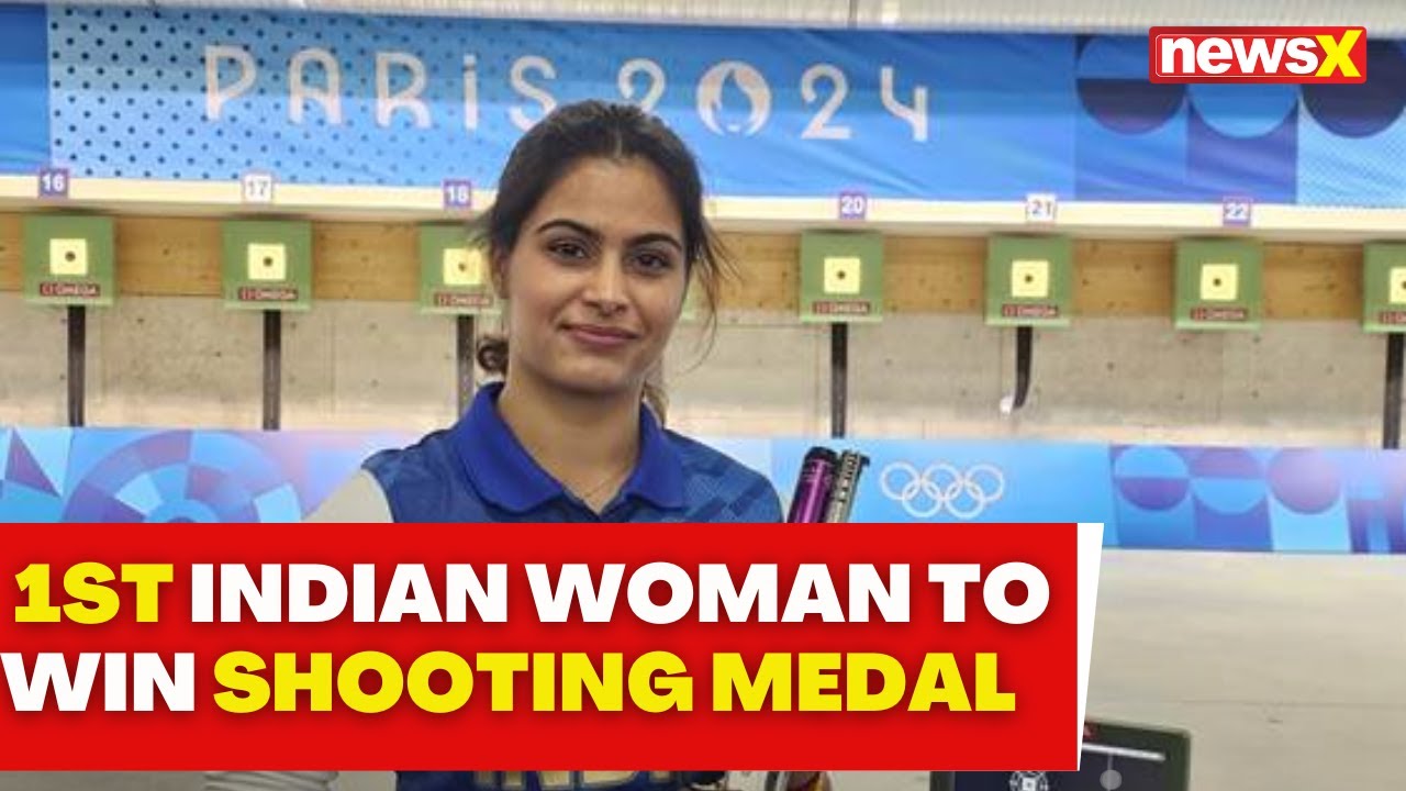 Paris Olympics 2024 | Manu Bhaker Scripts History, Becomes 1st Indian ...