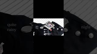 Rainy night 🌧️☔️ #dailyvlog #minivlog #quitelife #aesthetic #rainyday #viral #shorts#社会人vlog