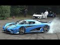 Best Supercar Sounds Of Goodwood Festival Of Speed 2018 (Donuts, Burnouts, drifts and Full Throttle)