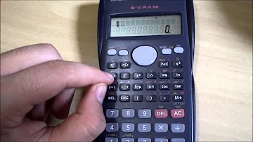 Como representar uma dízima na calculadora?