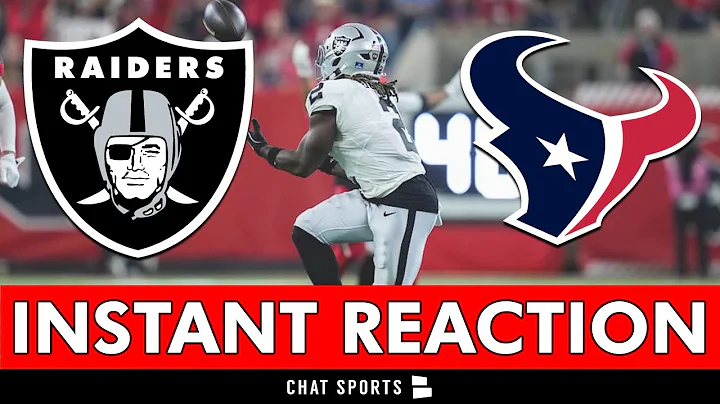 Raiders vs. Texans Instant Reaction + Ashton Jeanty EATS & 2026 NFL Draft Order