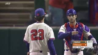 Clemson Baseball || Wofford Game Highlights - 3/6/18