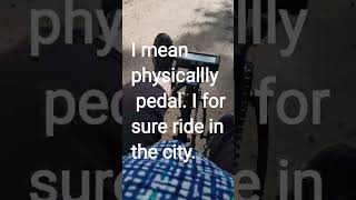 I AM PEDALLING!!! Outrider USA Nomad Electric Recumbent Trike