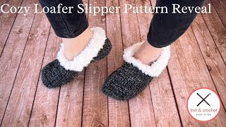Cozy Loafer Slipper Crochet Pattern Reveal
See pattern below in my Qaya shop or get it on:
Etsy: https://www.etsy.com/listing/1099426604/
Ravelry: https://www.ravelry.com/patterns/library/cozy-loafer-womens-slippers
I cant always reply to all my comments. Please visit my contact me page if you have a question or comment you would like me to respond to: https://knitandcrocheteverafter.com/about/contact-me/
Follow me on Instagram: https://www.instagram.com/knitandcrocheteverafter/
See my full Qaya store here: https://www.youtube.com/channel/UCjA1PYUIPYGRg7YXNDkrZBg/store
Learn about my pattern membership program: https://kcea.gumroad.com/l/kceapm
Subscribe to get all the latest videos and Free Pattern Workshops at: http://www.youtube.com/subscription_center?add_user=crocheteverafter
See more knit and crochet tutorials on my channel at:
http://www.youtube.com/user/crocheteverafter
Learn more at http://www.knitandcrocheteverafter.com
Disclaimer: This video is not sponsored. Links are affiliate links. Affiliate links mean I earn a commission on any sales made using my links. This does not affect the price for the consumer at all. It is simply a small referral fee I am paid by the retailer for referring the customer to their site. Thank you for your support! Cozy Loafer Slipper Crochet Pattern Reveal