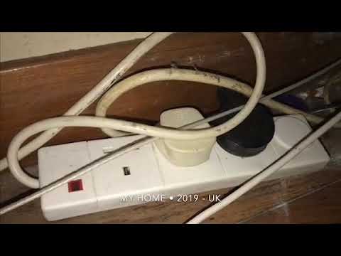 House electrical fire 🔥 plug socket ⚡️⚠️