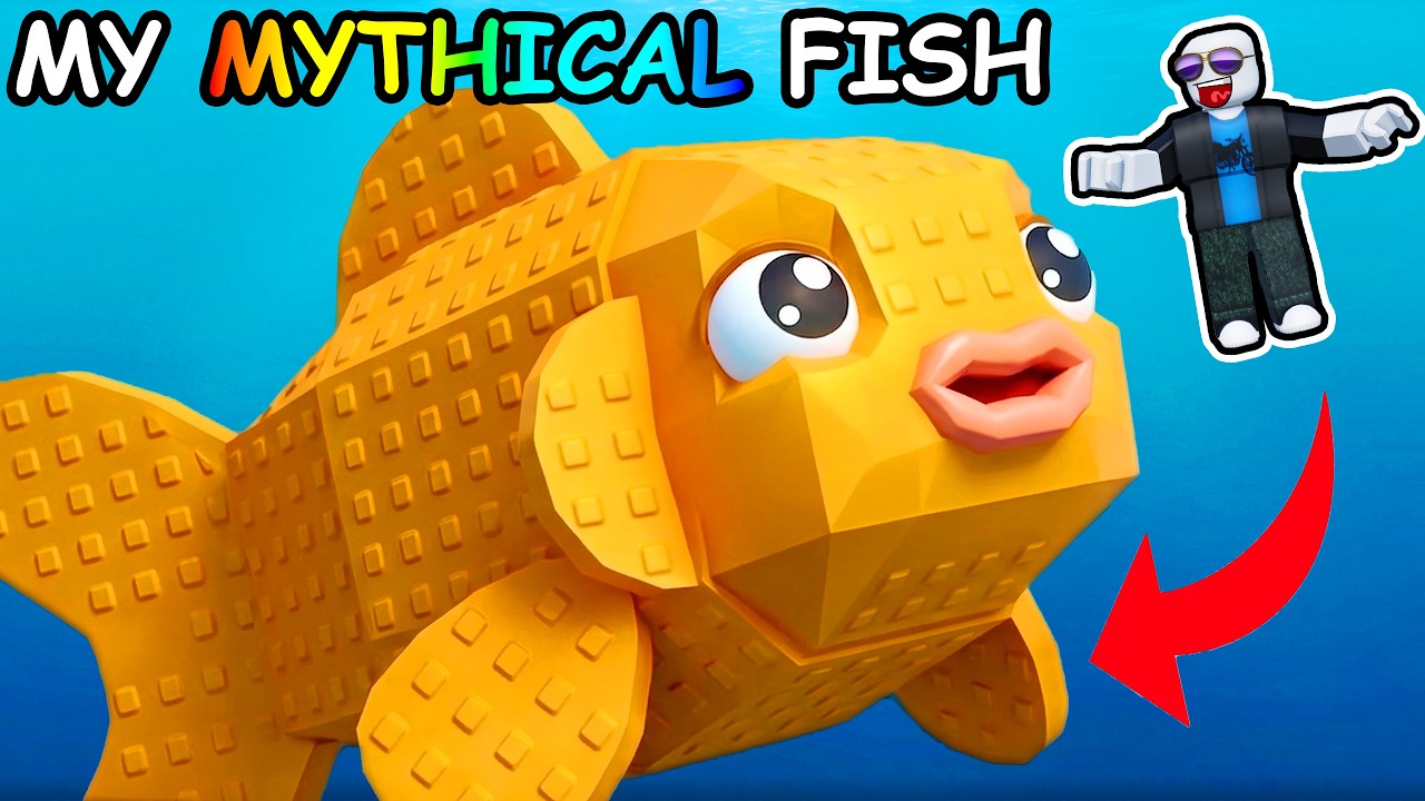 Catching THE LARGEST Fish in Roblox...