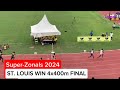 Girls 4x400m final superzonals ashanti region 2024