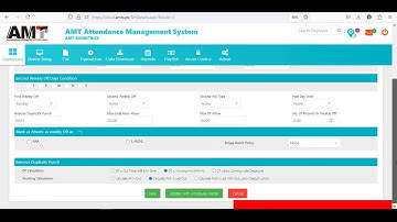 How to add Shift in AMT Attendance Management System