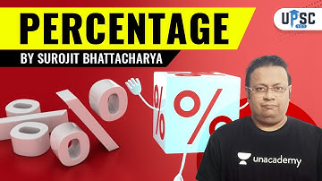 UPSC CSE/IAS 2021/22 | Percentage | Surojit Sir #upsc #csat