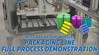 Safe and Efficient “Battery Module Packaging Journey” | Mittiway Battery Module Packaging Line