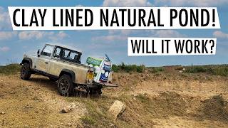 WILL PUDDLE CLAY SEAL MY POND?
