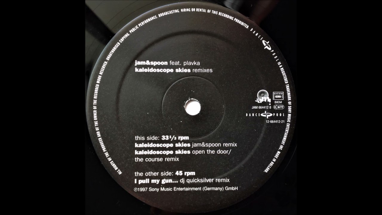 Jam & Spoon - I Pull My Gun... (DJ Quicksilver Remix) -1997-