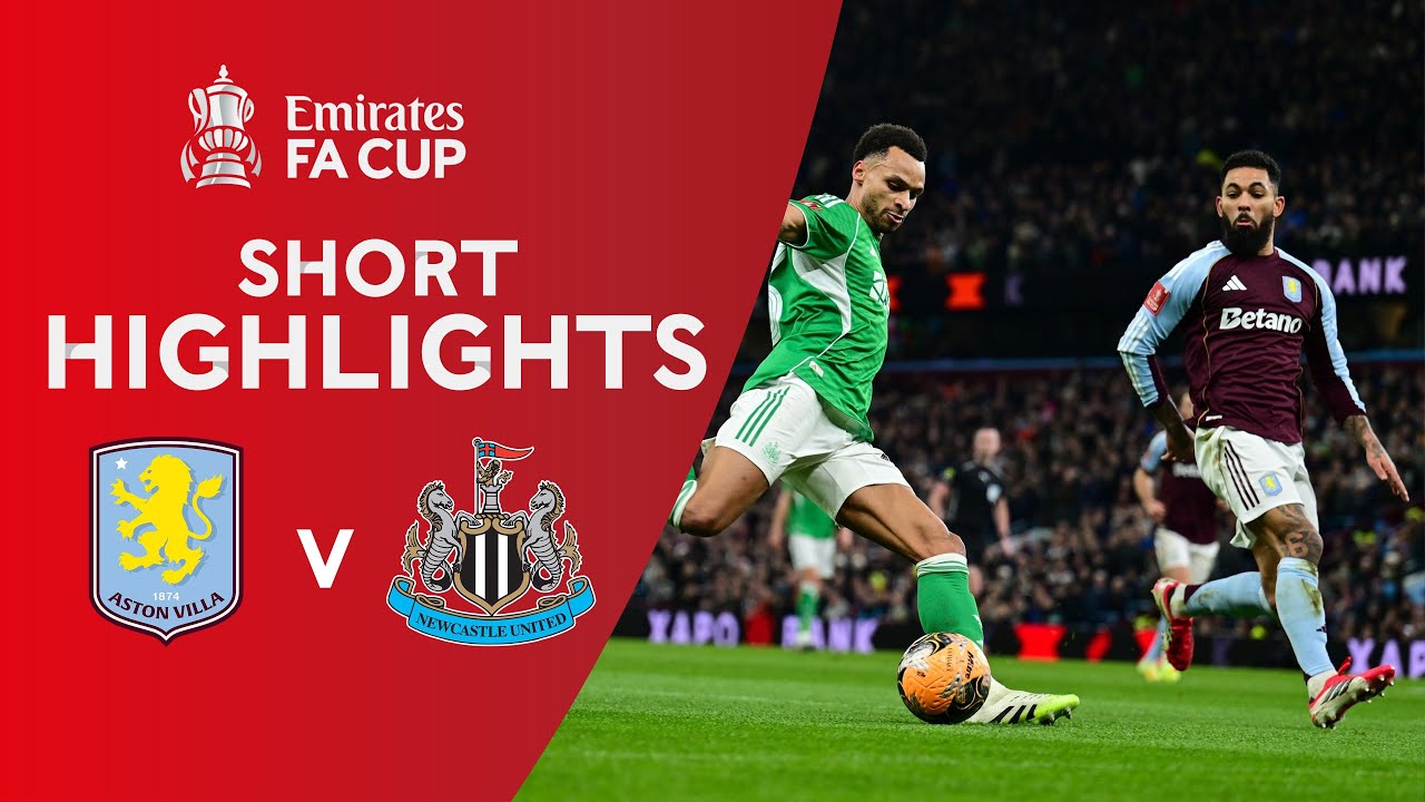 [Highlight] Emirates FA Cup : Aston Villa vs Newcastle (15-02-69)