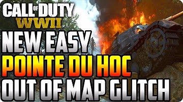 Cod WW2 POINTE DU HOC (OUT OF MAP GLITCH) BE CAREFUL WHEN YOU DO THIS!!!!