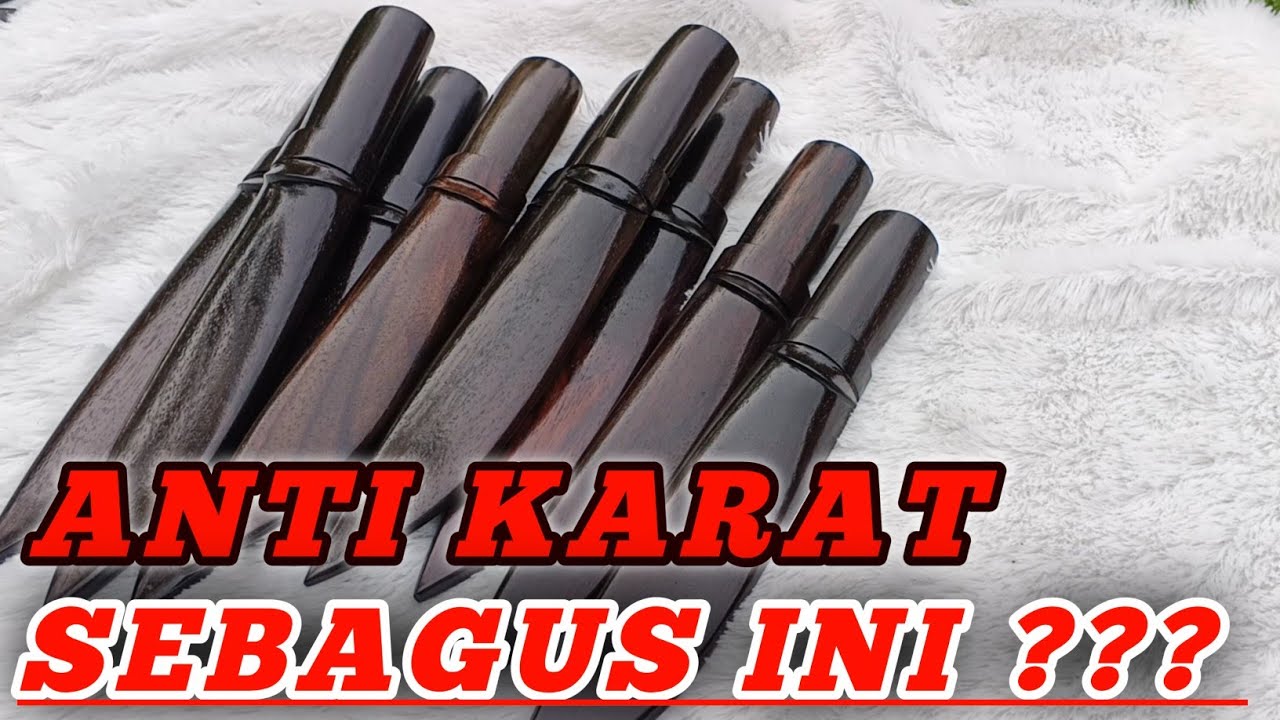 ANTI KARAT - PISAU GARPU BAJA HIGH CARBON STAINLESS STEEL