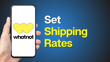 How to Set Shipping Rates on Whatnot