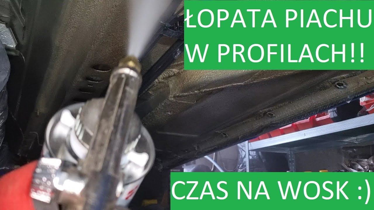 Woskowanie podwozia i profili zamkniętych - Część 6 - Konserwacja podwozia i profili zamkniętych