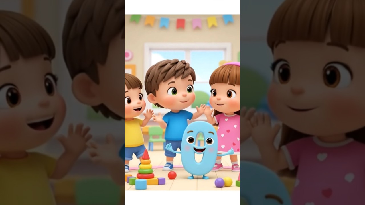 Learn Number Zero (0) 🎵 | Nursery Rhymes for Kids | 3D Animation