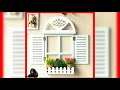 شباك ديكور رائع ع الطبيعه خشب Mdf اسباني 8مل مقاس 70 70والشباك مفتوح ب225 ج