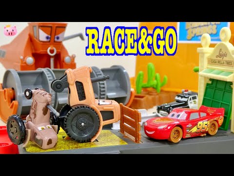 レア！ディズニー ピクサー カーズ TOON モンスター トラック プレイセット Amazon.co.jp: Mattel ディズニー ピクサー カーズ レーサー 3個