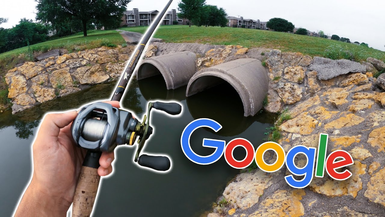 GOOGLE MAPS Challenge In URBAN Texas — (Pond Hopping Mission)