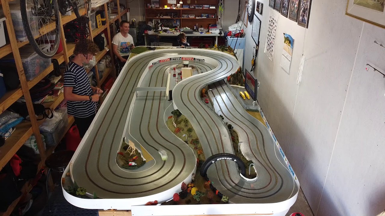 Slot Car Racing New Zealand (Drone Footage) YouTube