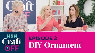 DIY ORNAMENT CHALLENGE | Cricut Maker Cutting Machine | HSN Craft Off