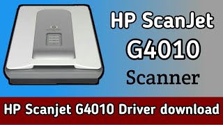 HP ScanJet G4010 Scanner Driver 