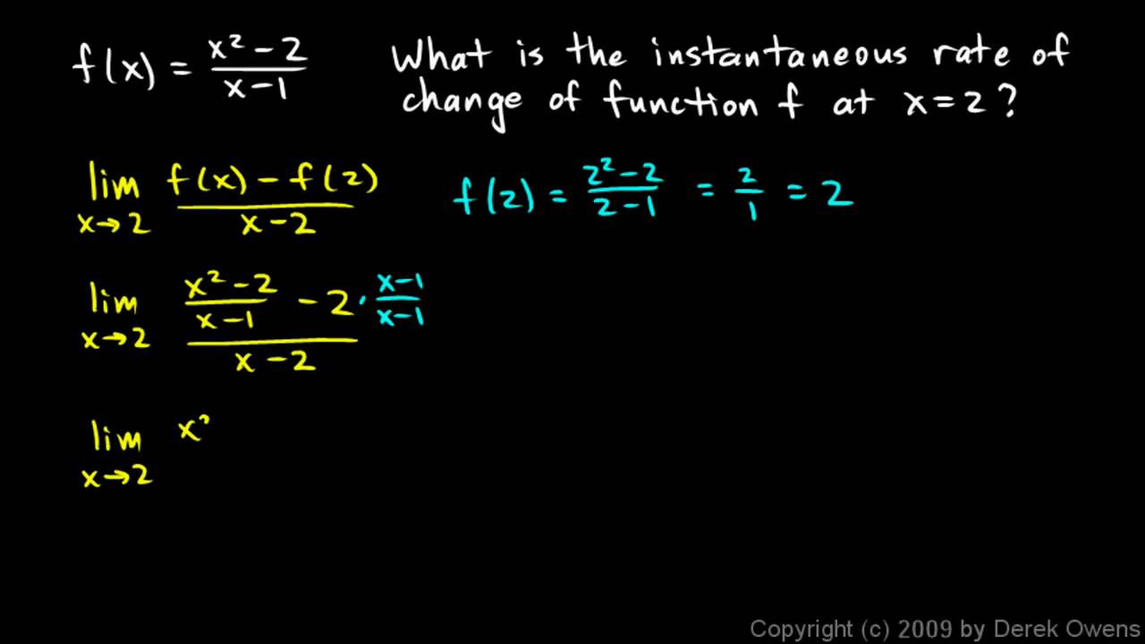 2.1 The Difference Quotientap Calculus 2.1 The Difference Quotientap Calculus
