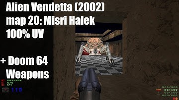 Alien Vendetta (2002) - map 20: Misri Halek (100% UV - modded)