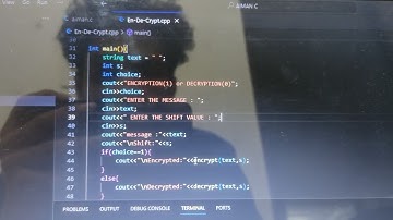 Encryption Decryption in C++