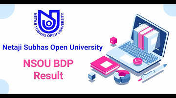 NSOU BDP RESULT PUBLISHED 2021///  HOW TO DOWNLOAD BDP RESULT 2021///