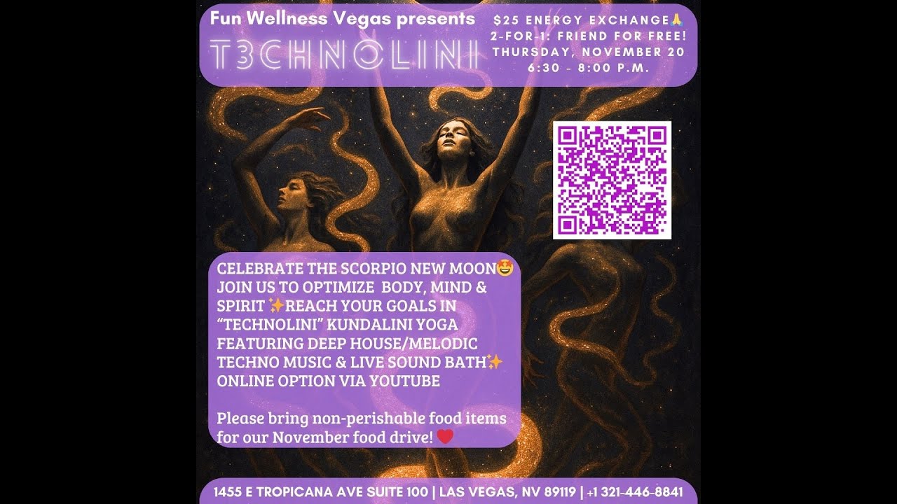 🌚✨ 11.20.25 Technolini New Moon Scorpio: Kriya for Magnetic Field & Heart ♥️