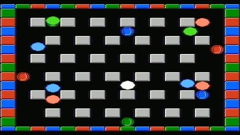 Chasing Balls Demo - NES Homebrew - NES Programming 6502 Assembly NESASM3 Assembler