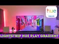 THE ULTIMATE SETUP! Sony A95L OLED + Philips Hue Play Gradient Lightstrip