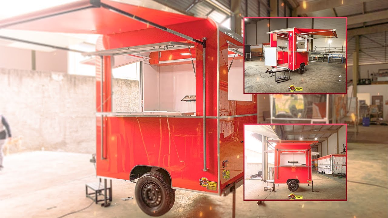 Já viu trailer simples assim ??