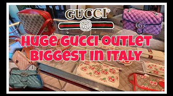 THE MALL ITALY | BIGGEST GUCCI OUTLET IN ITALY | THE MALL FLORENCE ITALY | THE LUXURY OUTLET