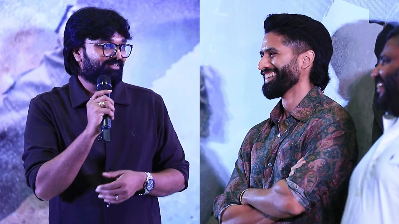 Director Karthik Dandu Speech at Vrushakarma Glimpse Launch Event