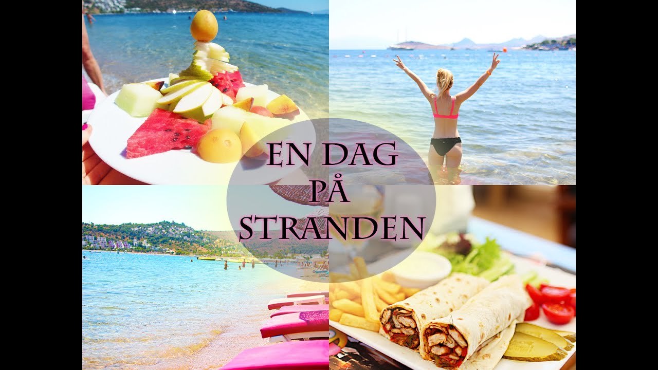 En dag på stranden || Turkiet vlogg - YouTube