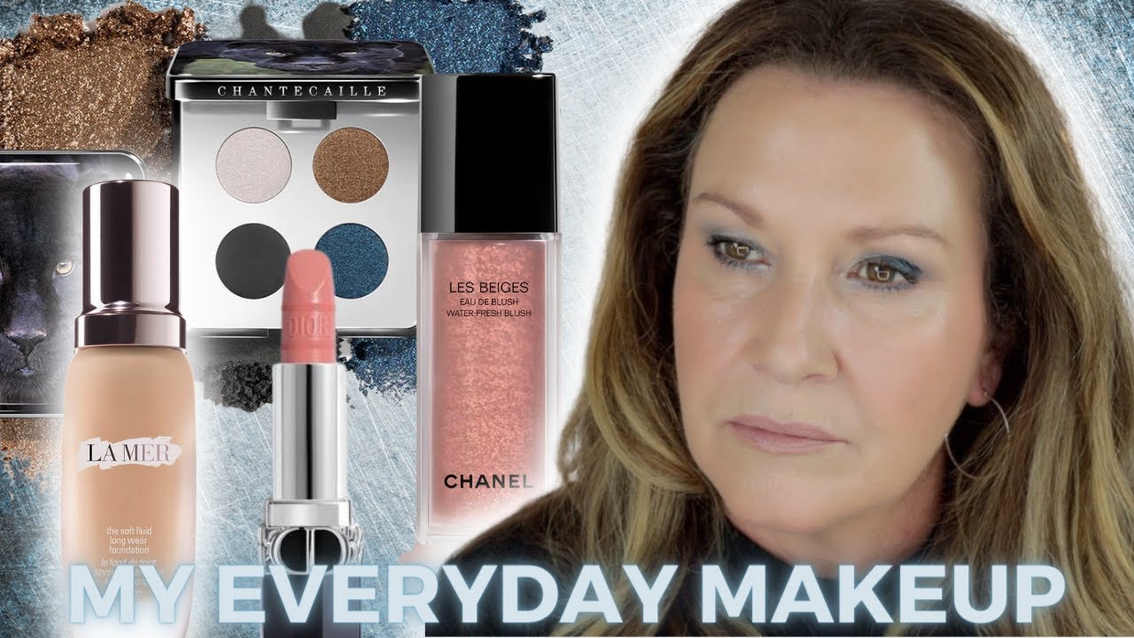 Everyday Makeup Look La Mer Foundation Chanel WaterFresh Blush Chantecaille Dior