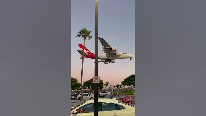 IN N OUT LAX A380 LANDING | QANTAS 🦘 ✈️