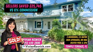 Home For Sale in Temple Terrace's River Run Neighborhood – No HOA  – Just Pure Florida Living!