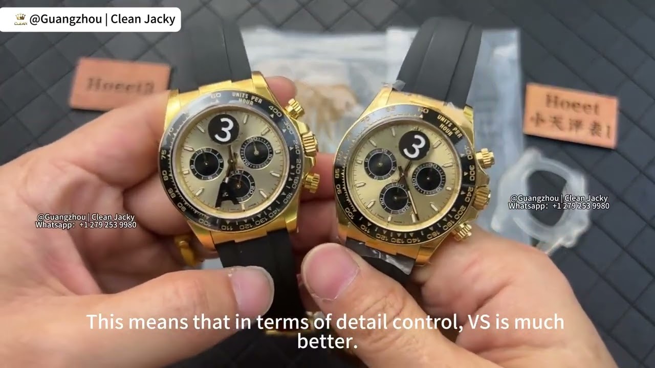 VS Factory vs C Factory 4131 Cosmograph: Is the Weighted Case Worth It? | Ultimate Buyer's Guide