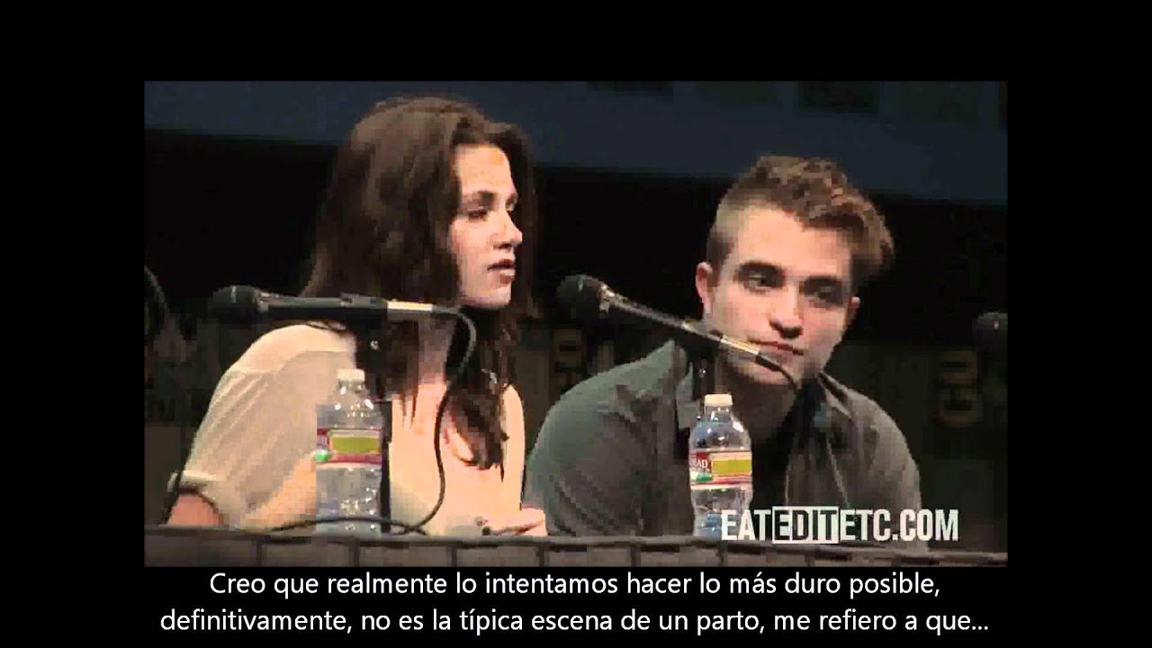 Breaking Dawn Panel at Comic Con 2011 - Part 3 (Sub Español)
