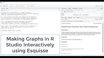 Specialize in Making Graphs Interactively and Automate in R Studio using Esquisse Library