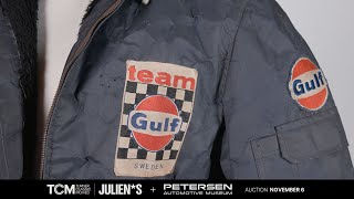 Movies & Motorcars | Steve McQueens Le Mans Gulf Oil Jacket & Original Crew Jacket @juliensauctions