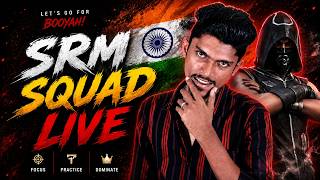 🔴SRM SQUAD INDIAN SERVER BR RANKED ON LIVE 🔴