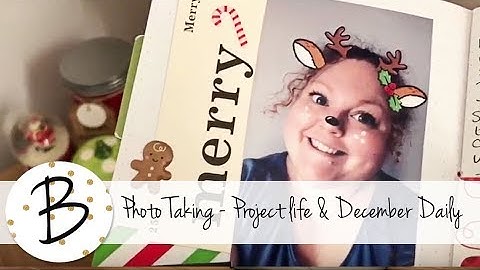 Printing photos for December Daily & Project Life