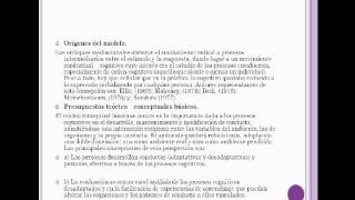 Modelos Teóricos de la Evaluación Psicológica