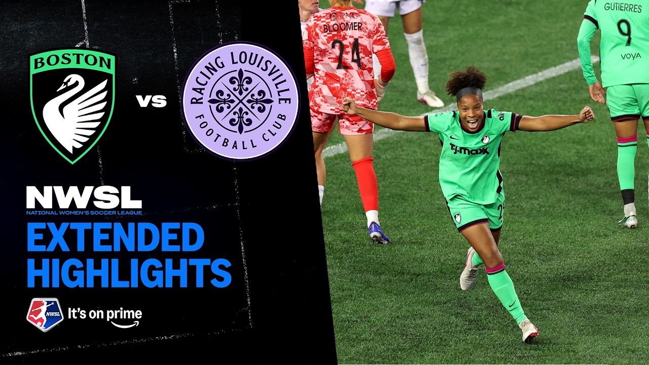 Boston Legacy FC Edges Racing Louisville FC in Thriller | NWSL 2026 Match Recap ⚽️ | Prime Video